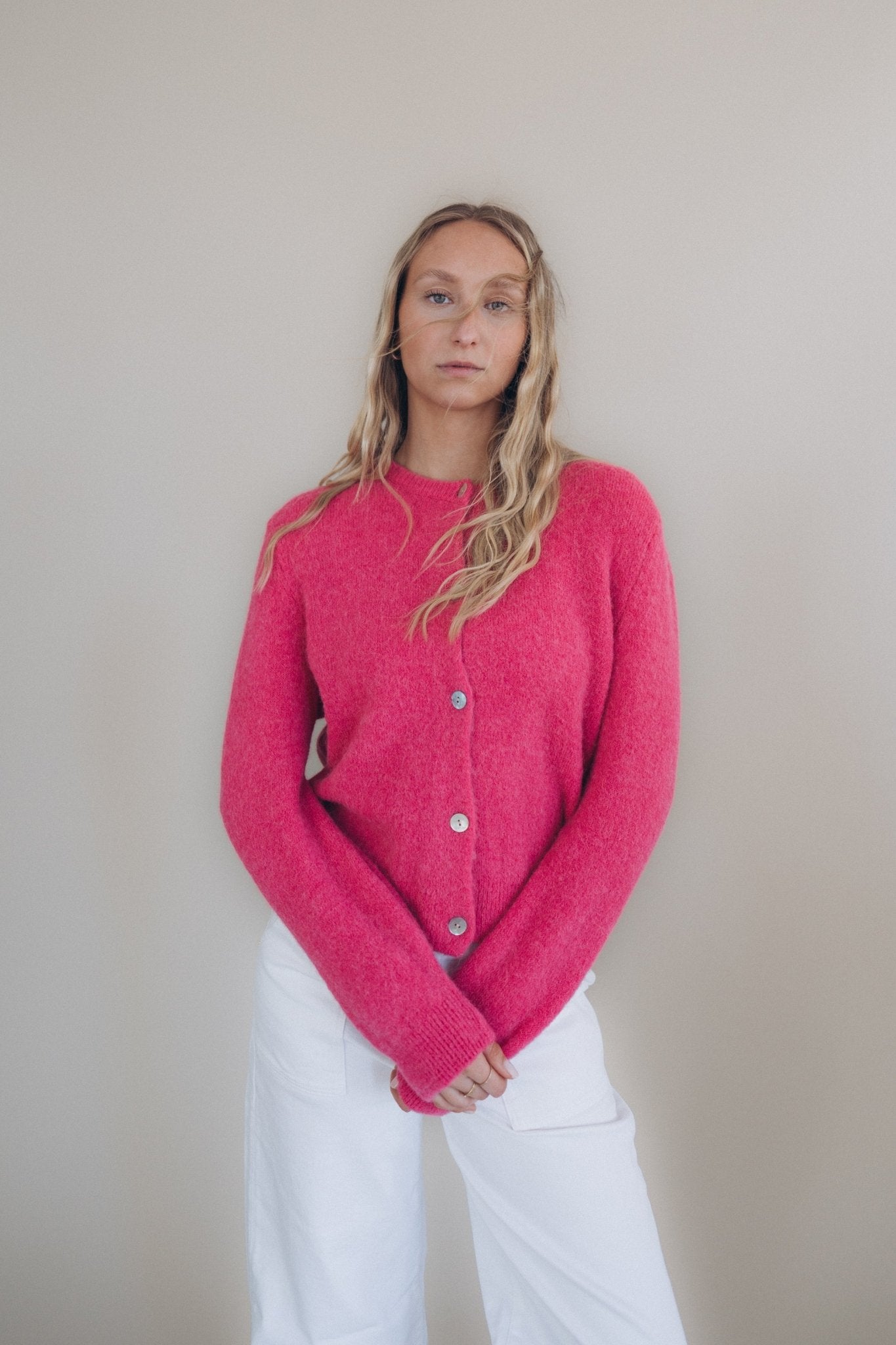 Cardigan „AlfaDLL“ pink - Dein Lieblingsladen Concept