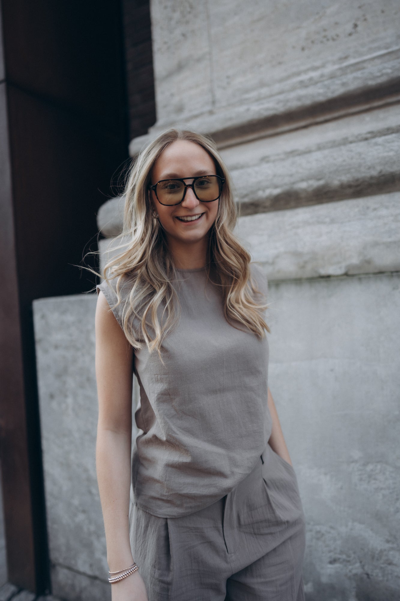 Shirt „PeggyDLL“ light taupe