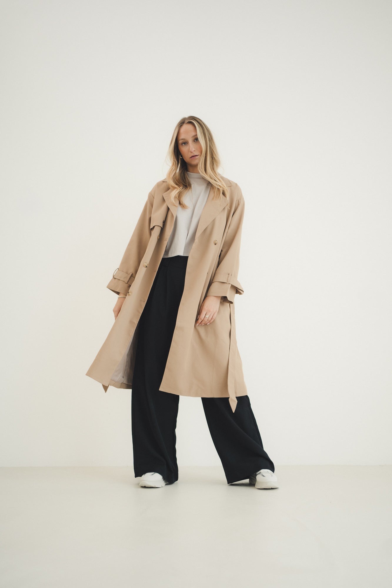 Trenchcoat „PaaleDLL“ beige