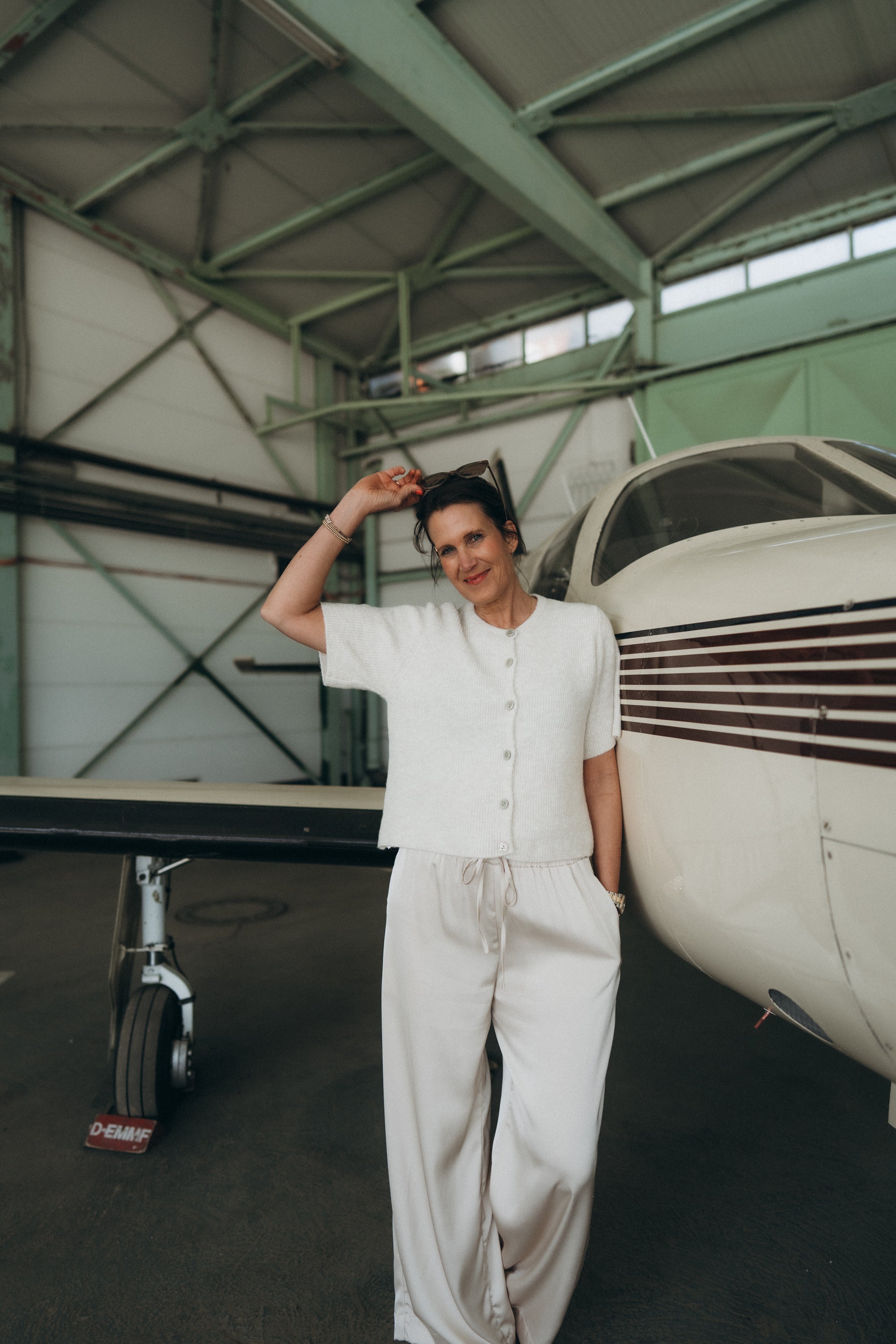 Cardigan „PenkaDLL“ beige