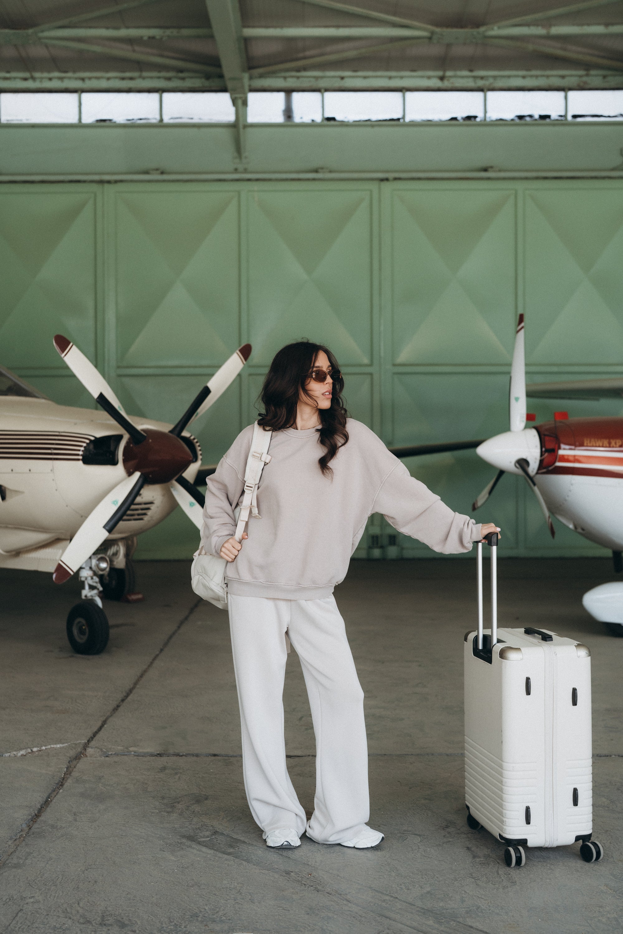 Hose „DoreenDLL“ soft taupe