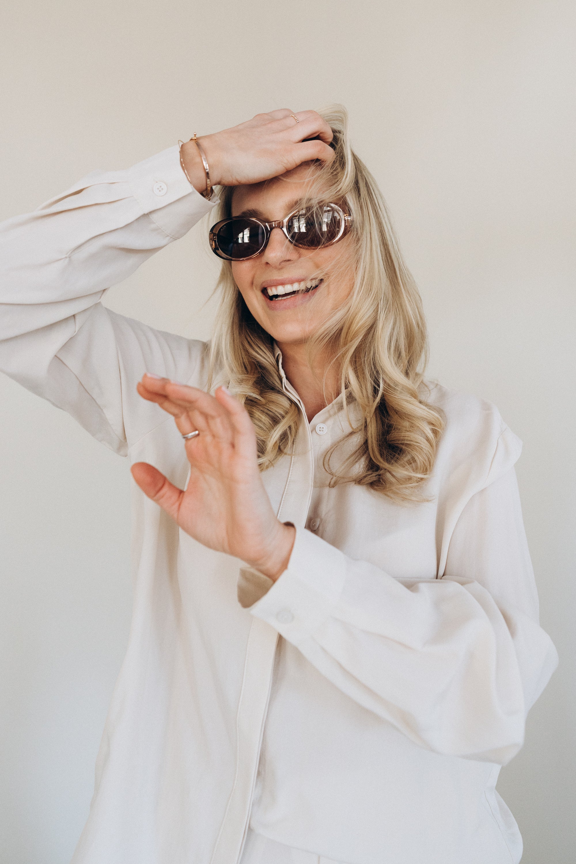 Bluse „DoriDLL“ cream