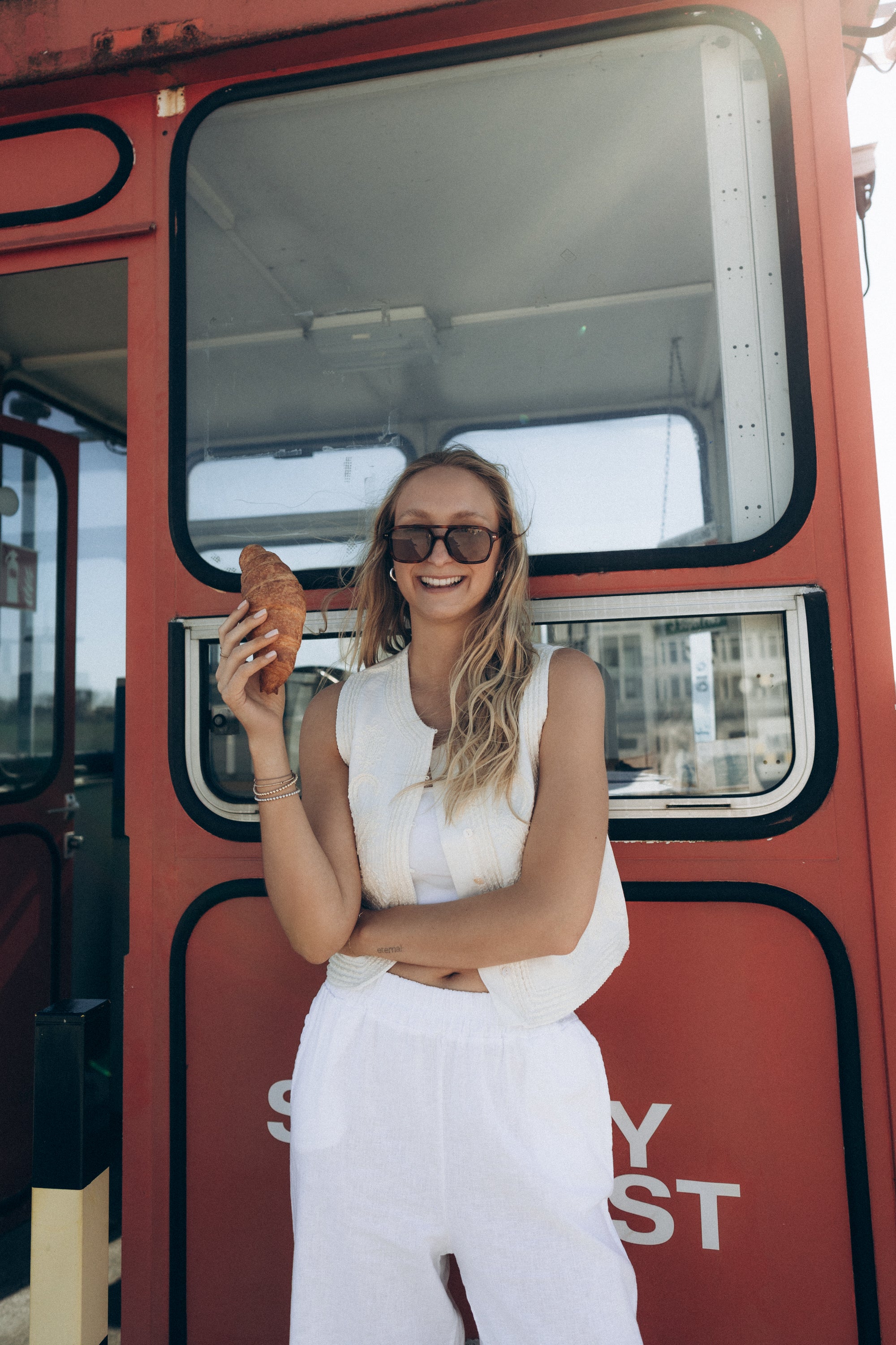 Weste „DeikeDLL“ offwhite