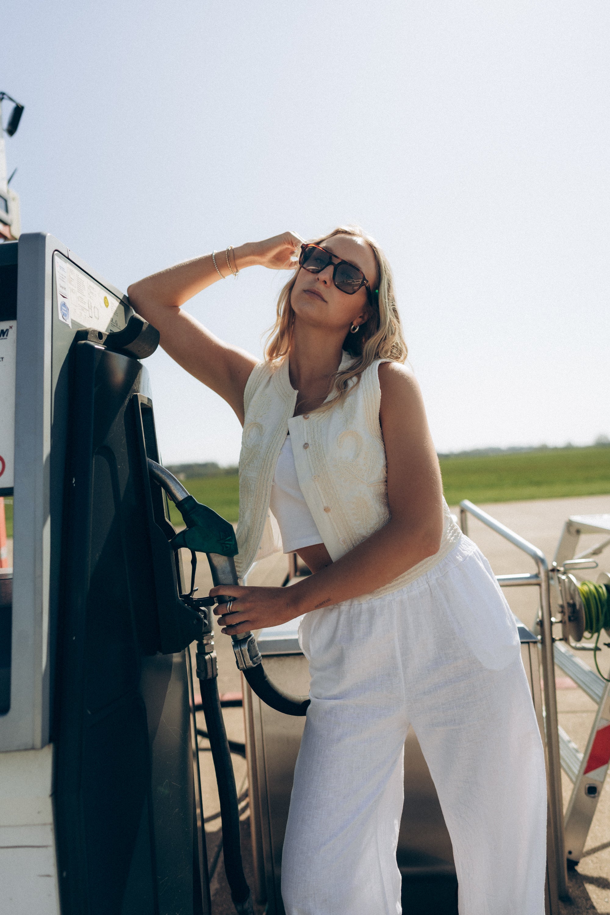 Weste „DeikeDLL“ offwhite