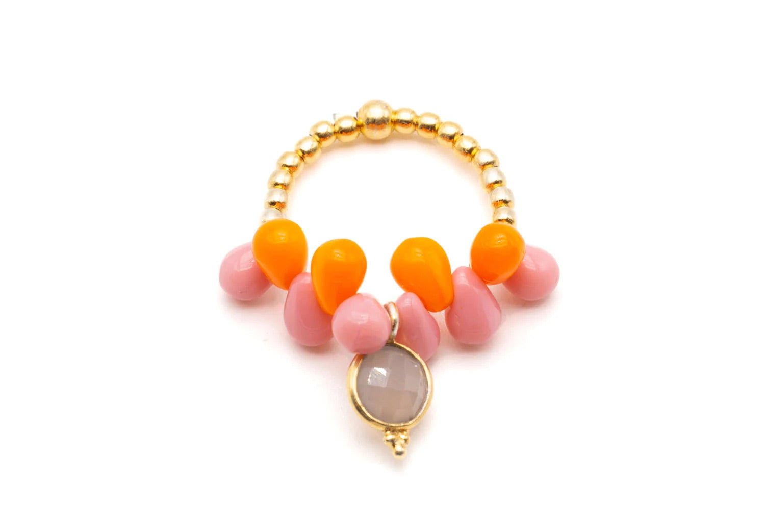 Ring „Drops Pink Orange“ - Dein Lieblingsladen Concept