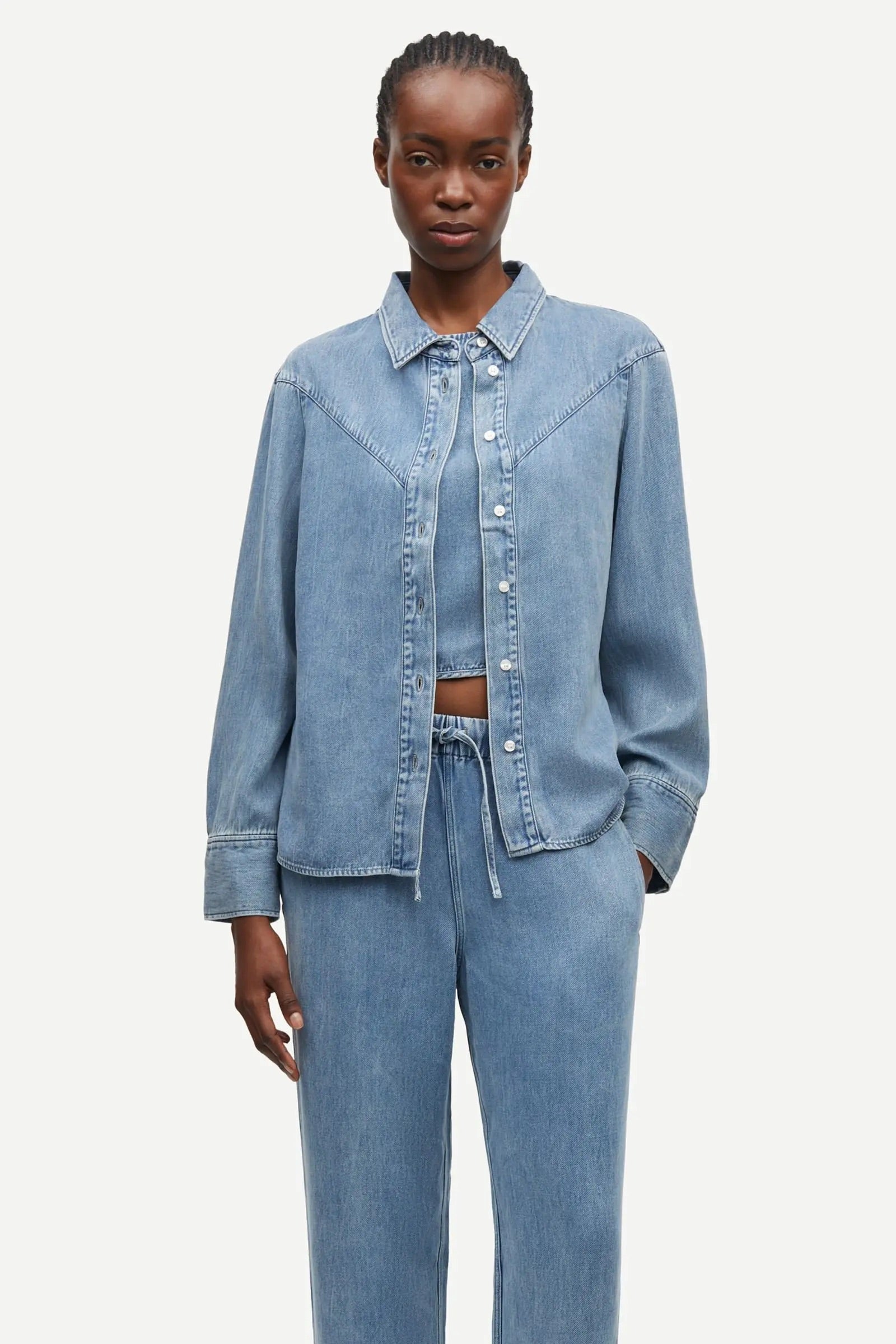 Jeanshemd „Samos“