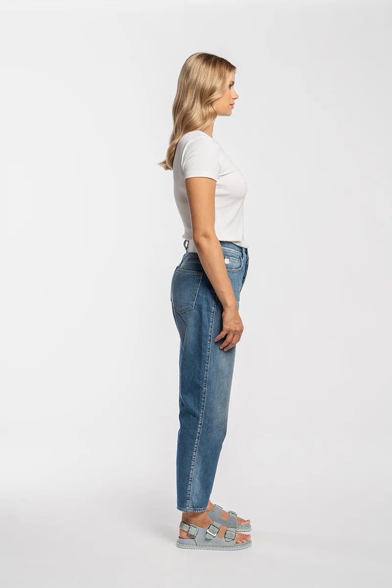 Jeans „Almenhof Loose fit“ midblue