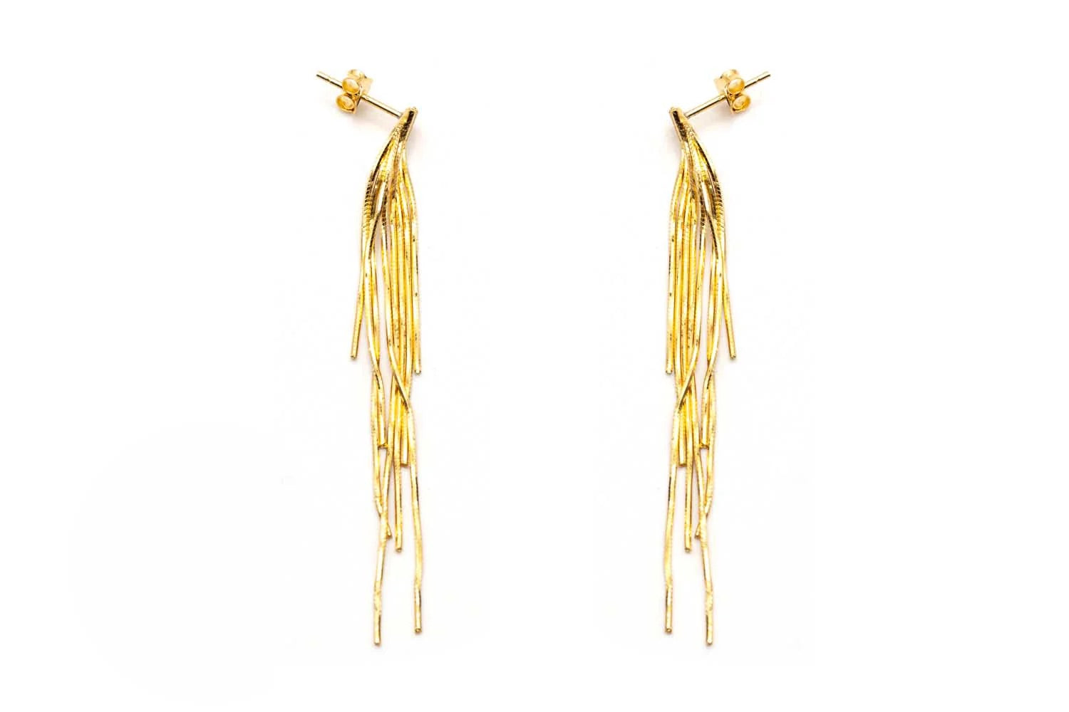 Ohrringe „Frizzy“-gold