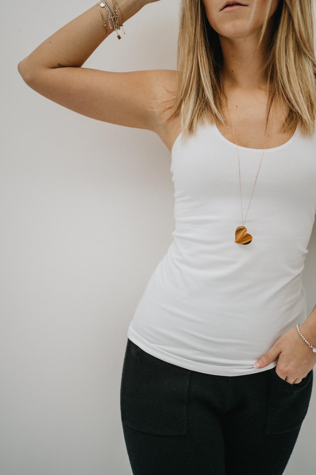 Kette "Big Heart rosegold"