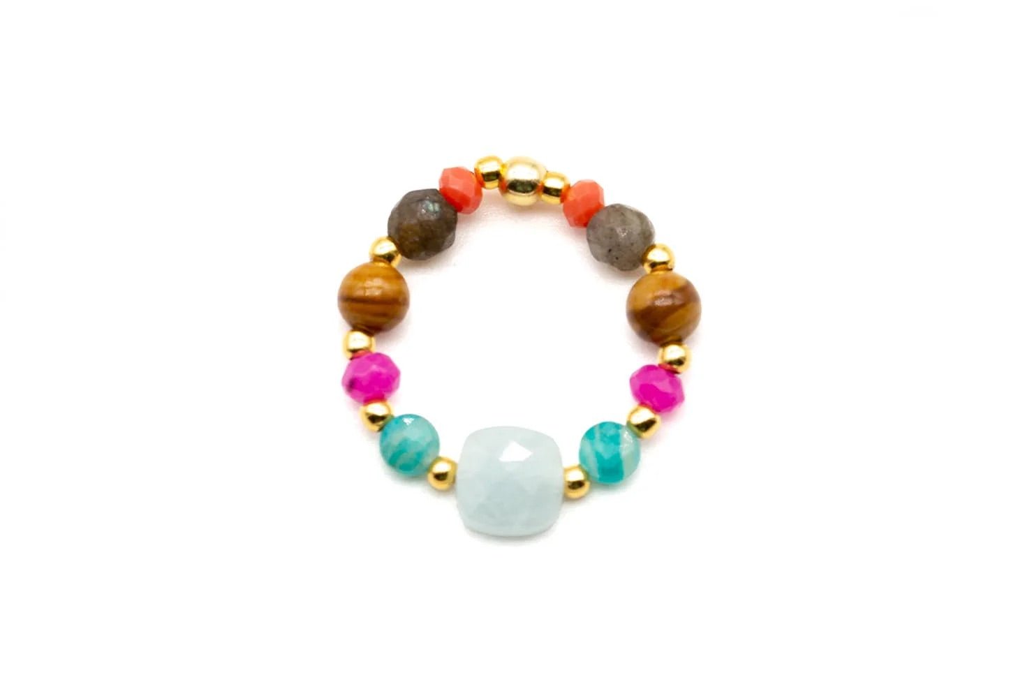 Ring „Colourful Blue“ - Dein Lieblingsladen Concept