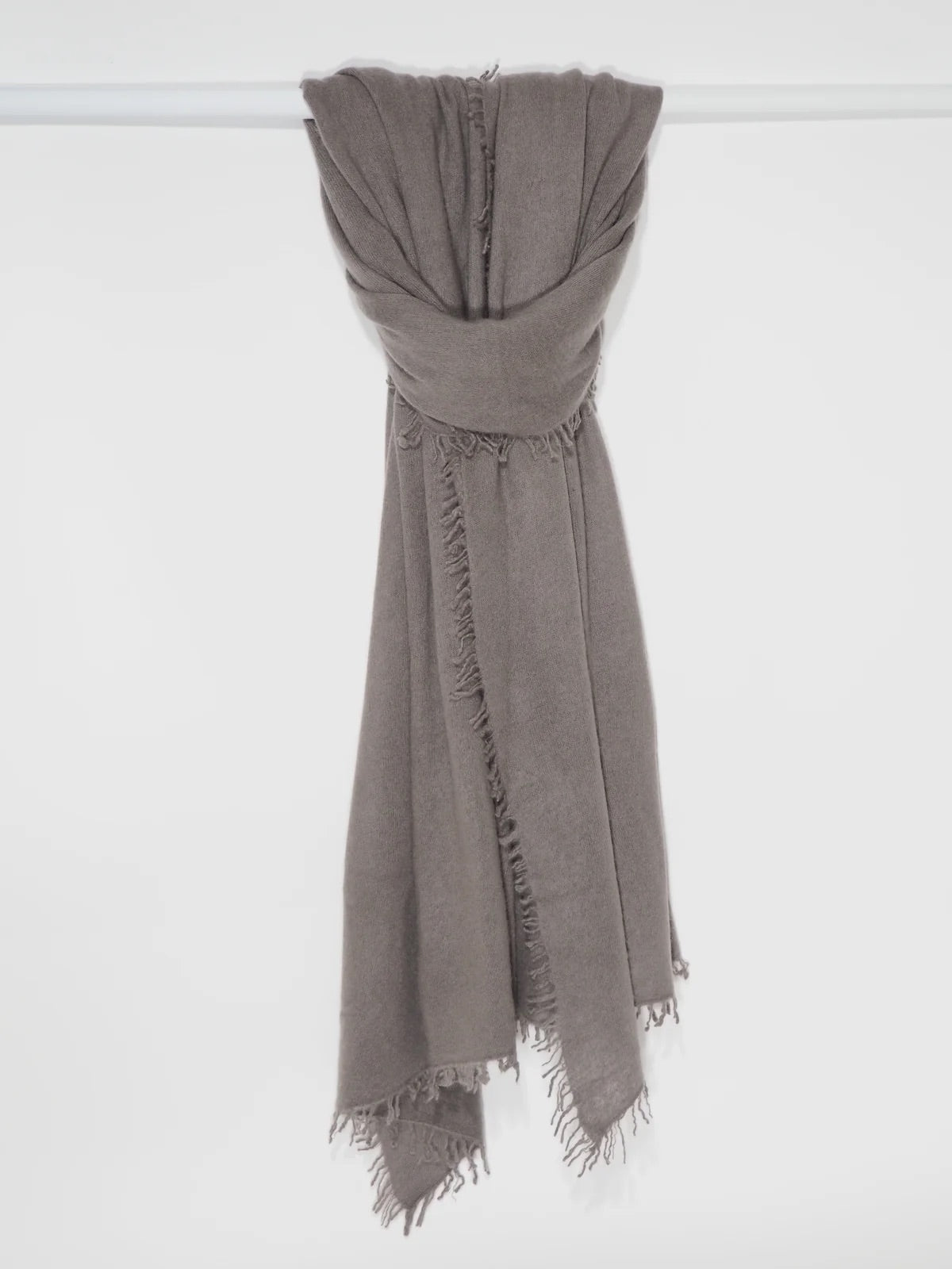 Kaschmirschal „Tibet“ dark grey