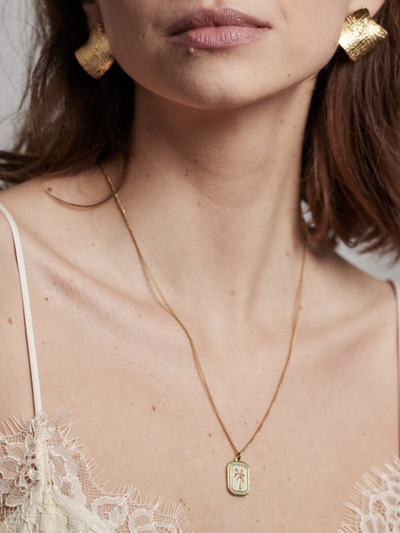 Kette mit Palmenanhänger