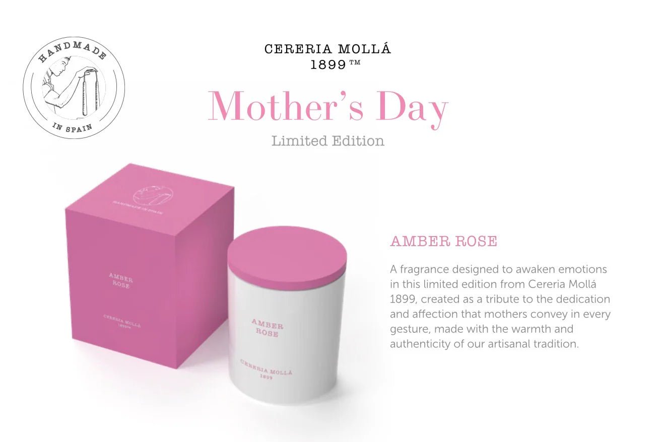 Duftkerze "Mother´s Day Amber Rose" - Dein Lieblingsladen Concept