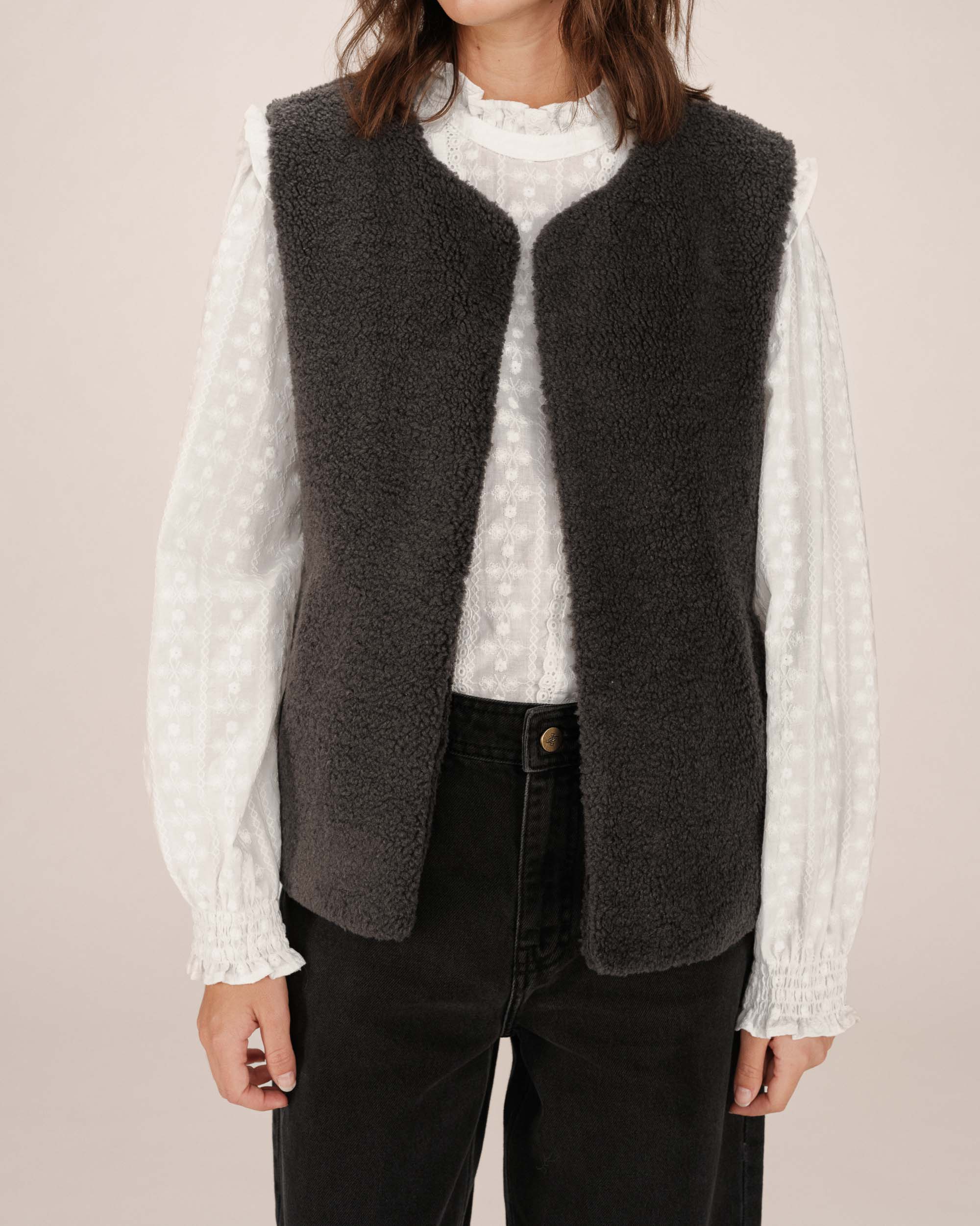 Weste "Sinatra" anthracite