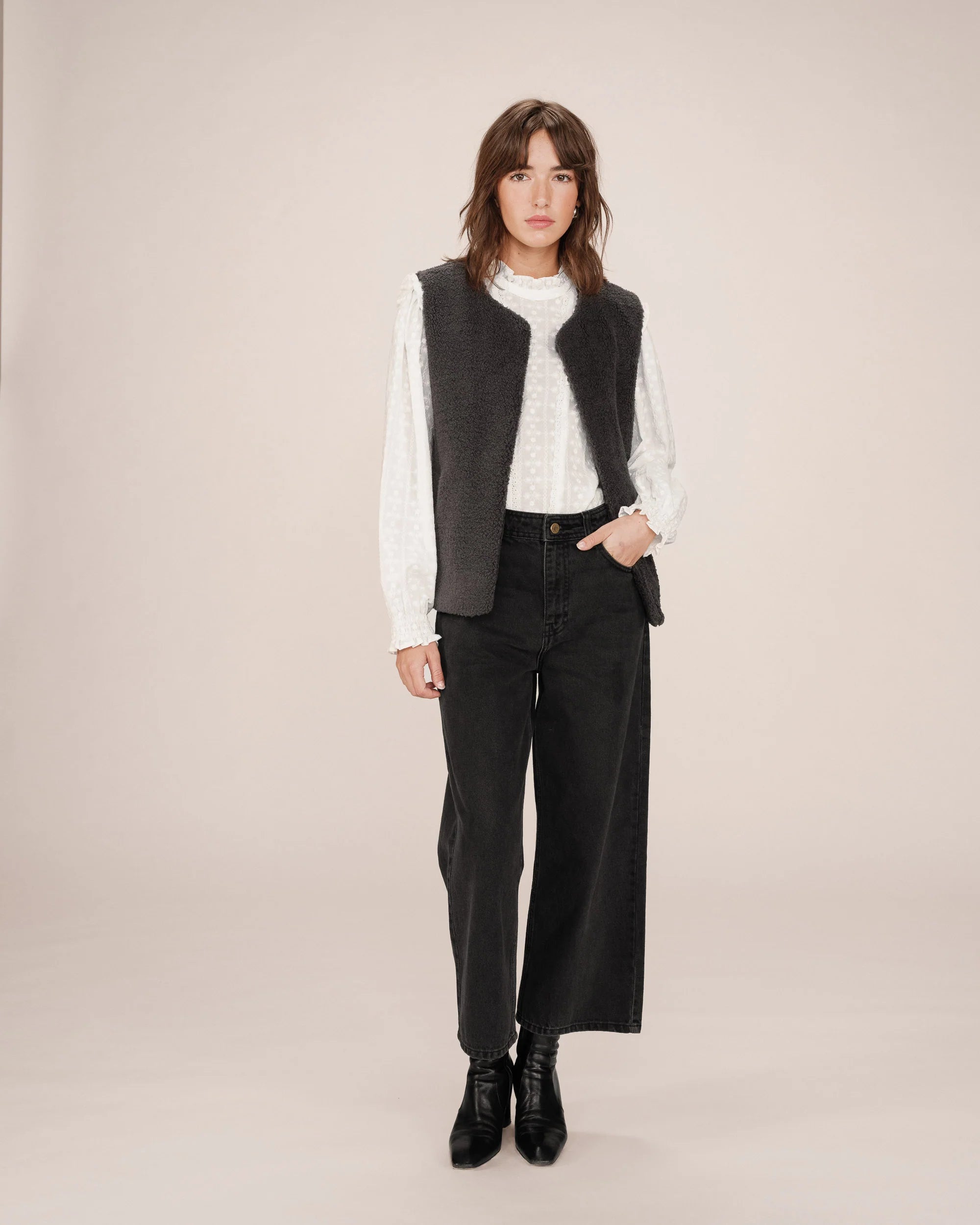 Weste "Sinatra" anthracite