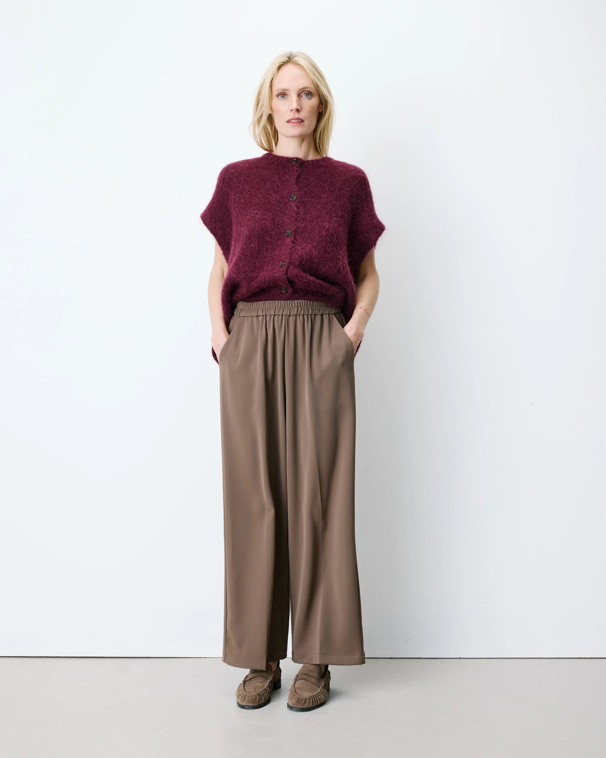 Hose "Noblesse" taupe