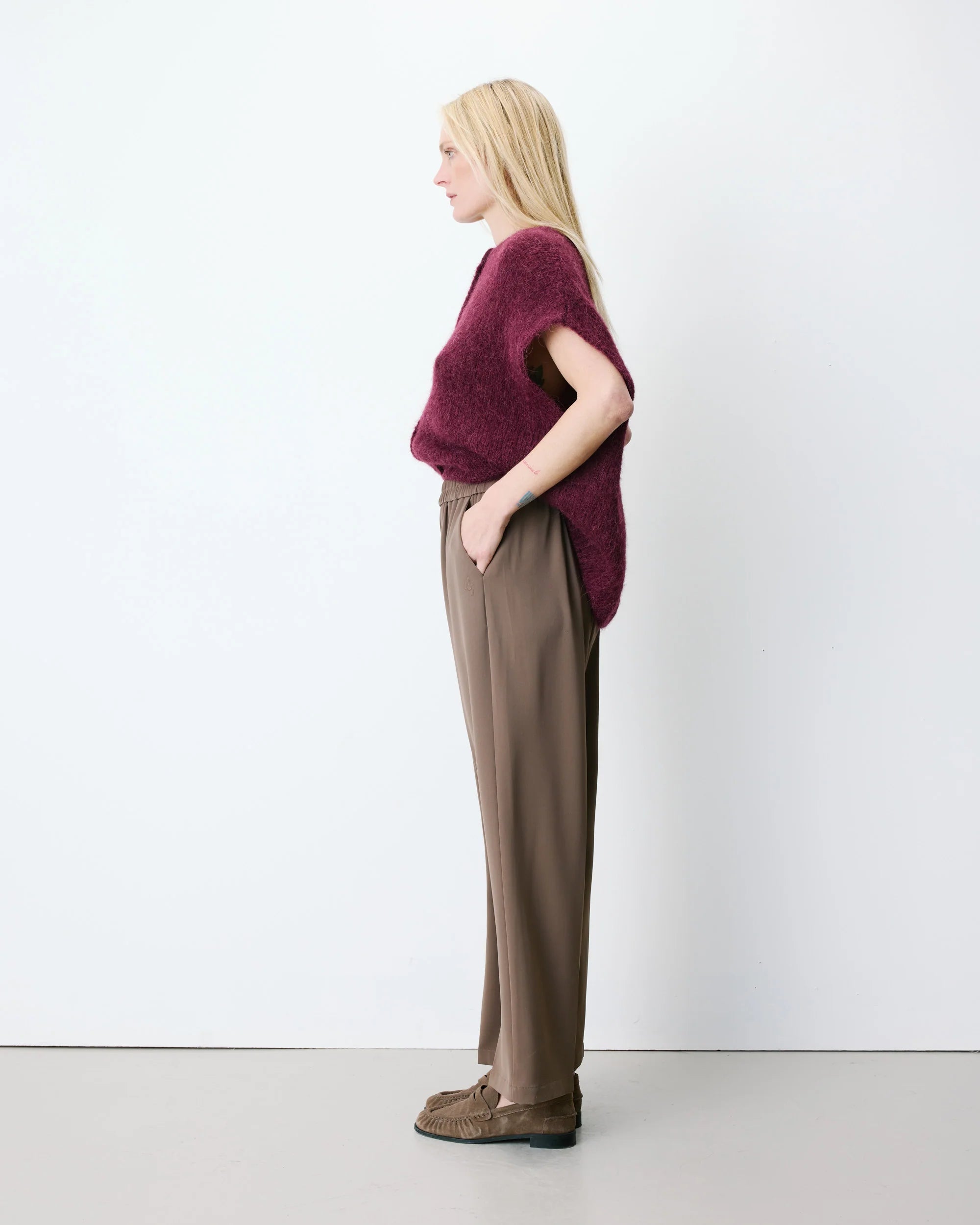 Hose "Noblesse" taupe