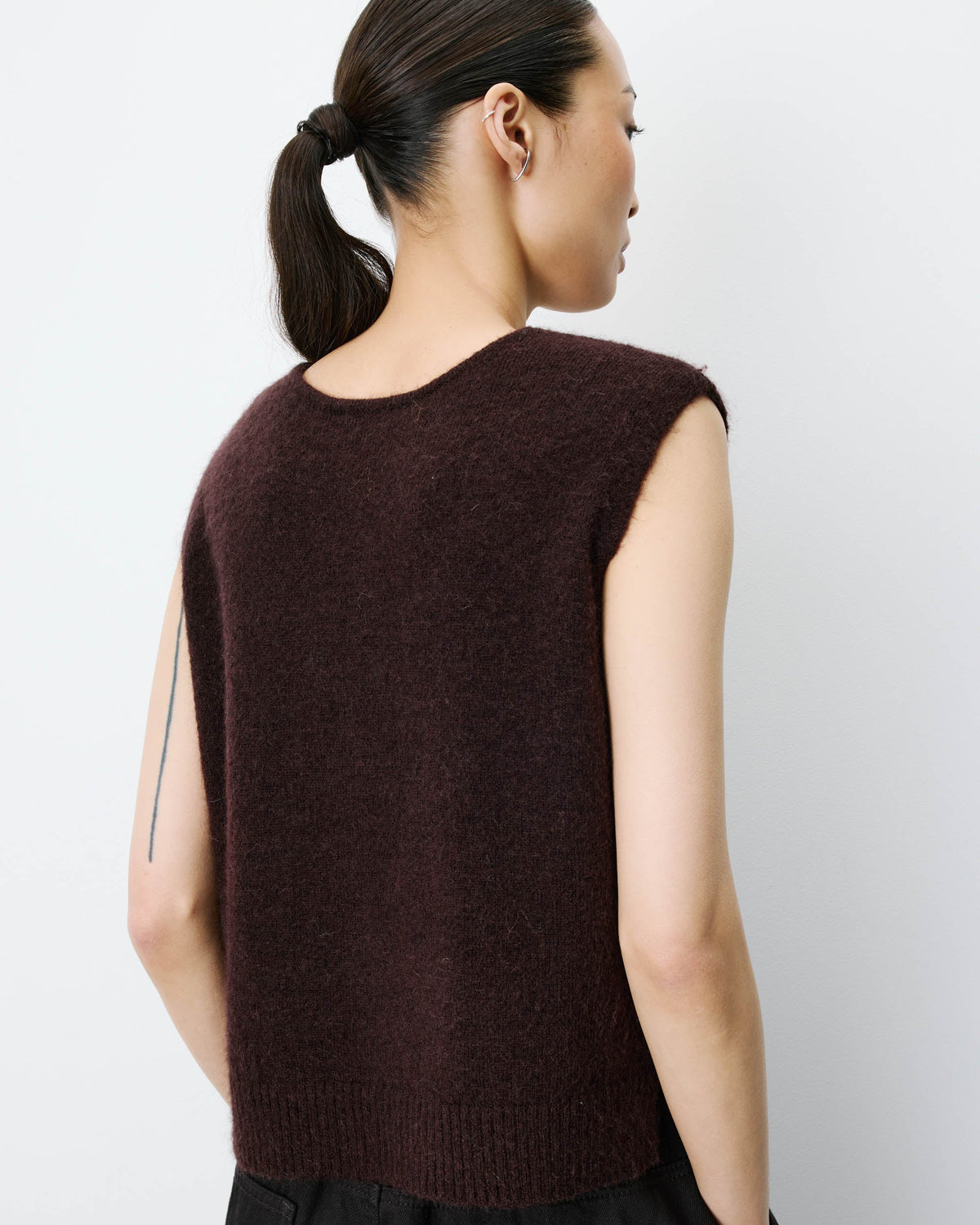 Cardigan "Nars" chocolat