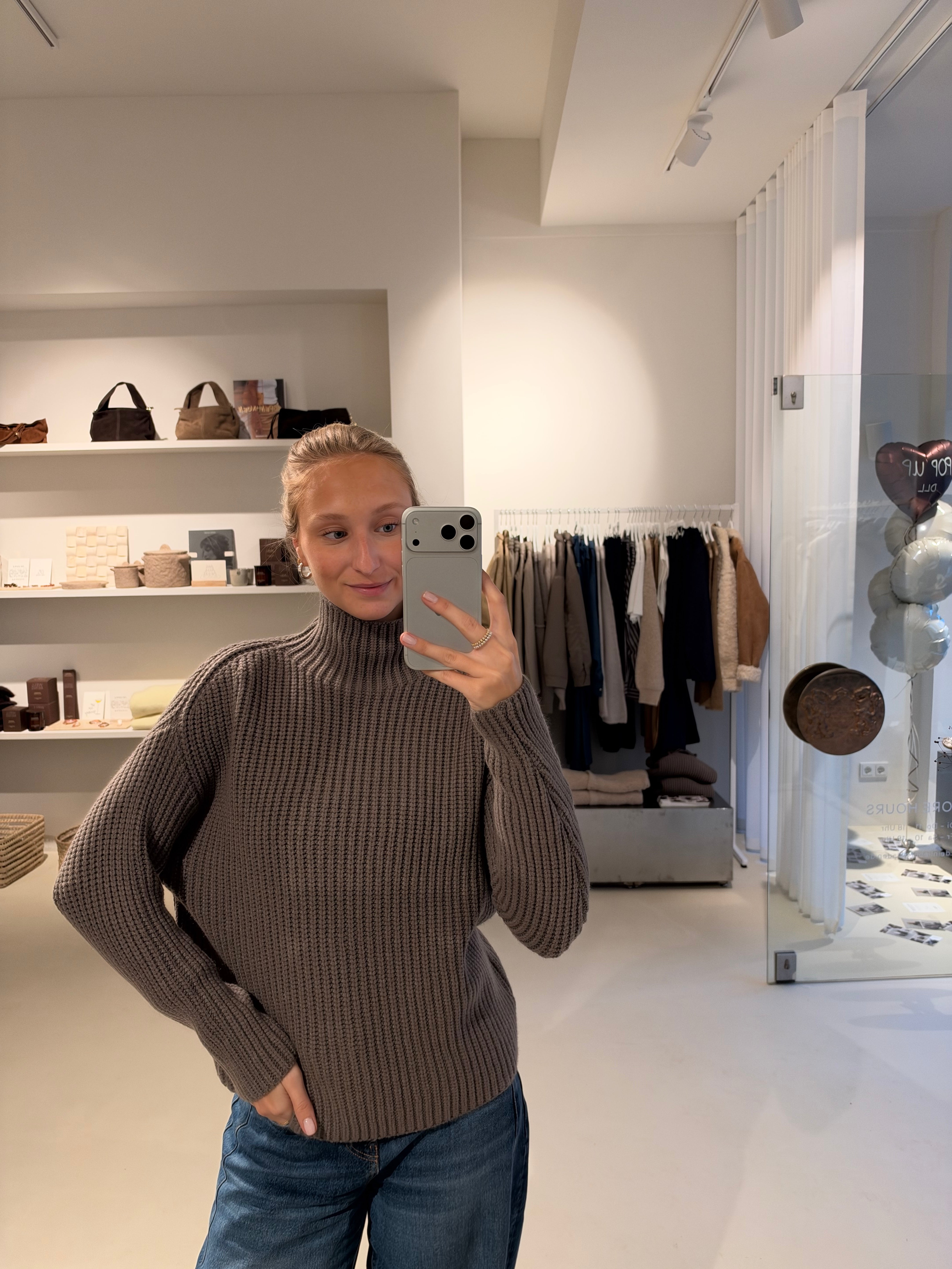Grobstrickpullover "ElliDLL" fango