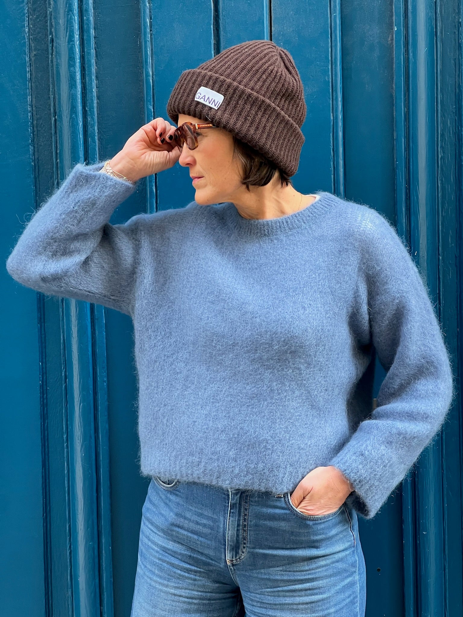 Pullover "LianaDLL" jeansblue