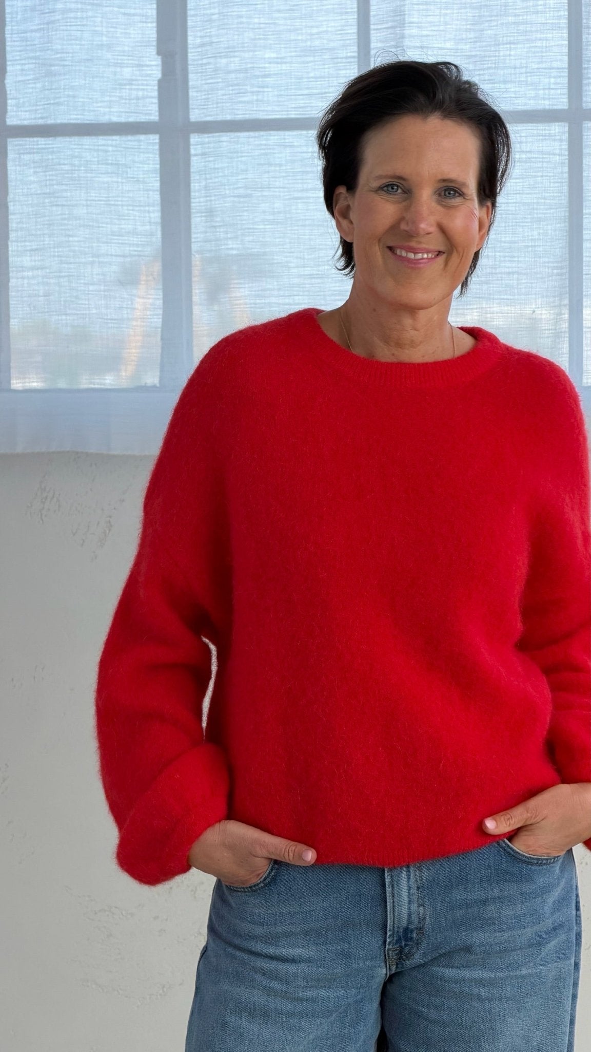 Pullover „BrunaDLL“ red x Sweetliving - Dein Lieblingsladen Concept