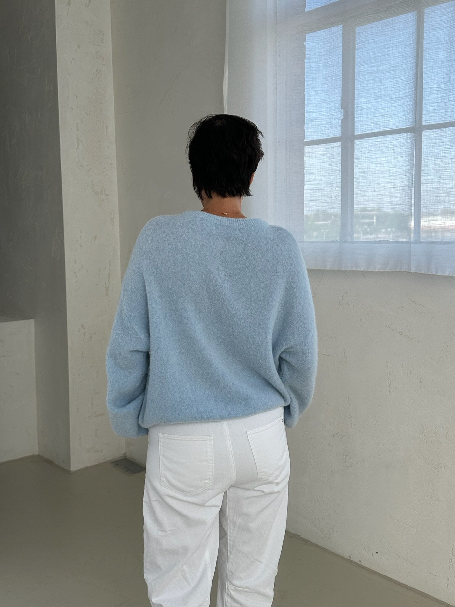 Pullover „BrunaDLL“ light blue x Sweetliving - Dein Lieblingsladen Concept