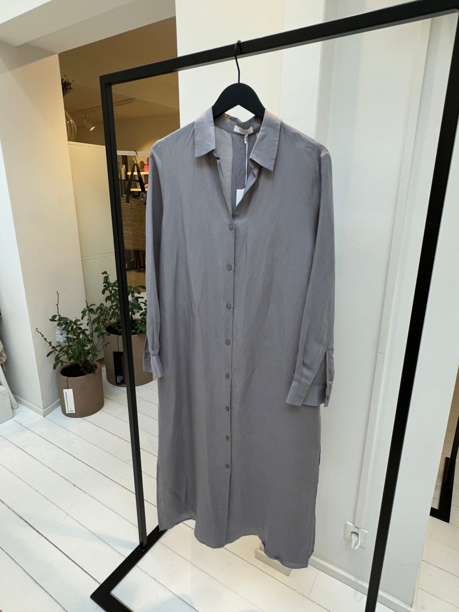 Gauze Shirtdress Grey - Dein Lieblingsladen Concept