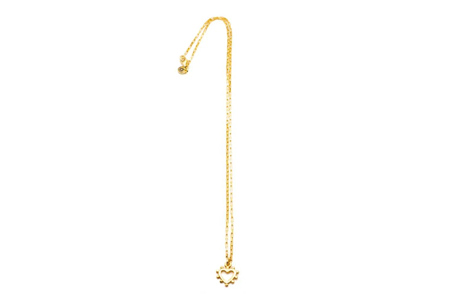 Kette "Fine Jewelry Dotted Hearts" - Dein Lieblingsladen Concept