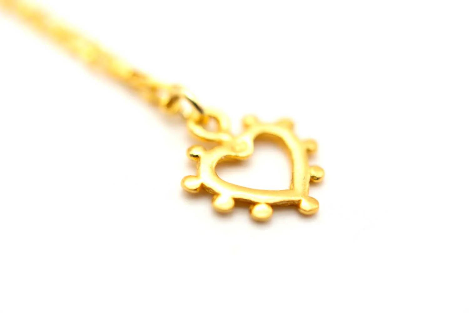 Kette "Fine Jewelry Dotted Hearts" - Dein Lieblingsladen Concept