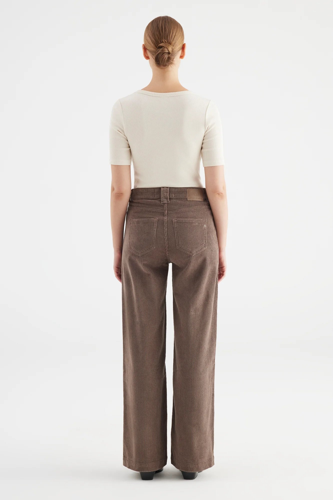 High-Waist Hose "Lulu Corduroy"