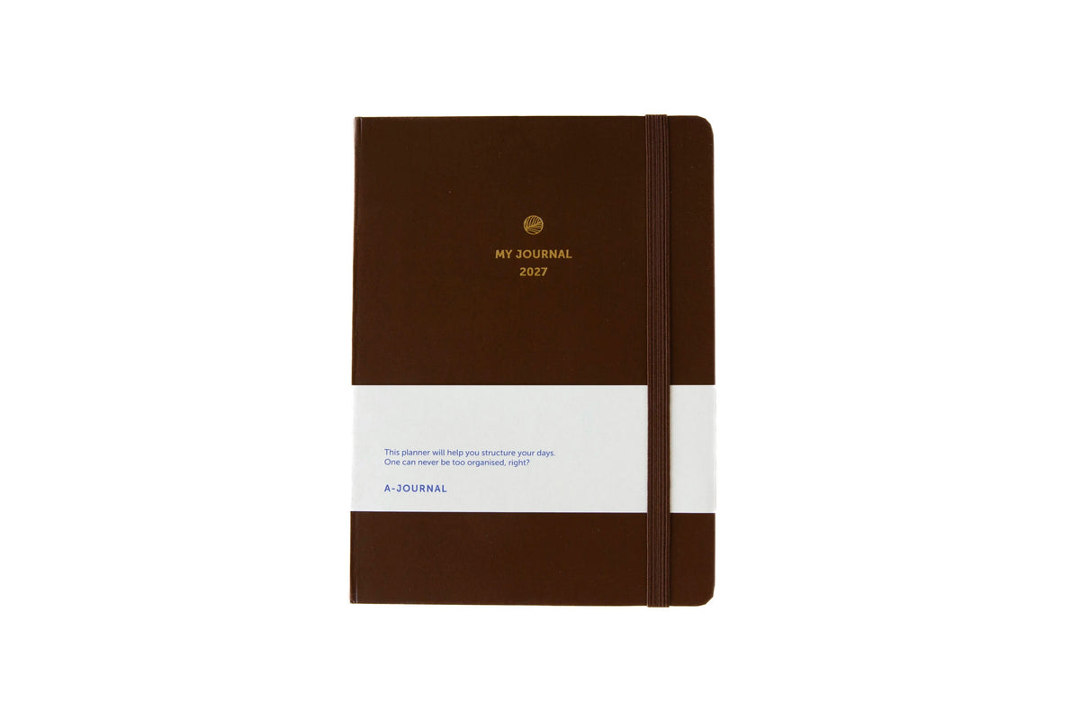 My Journal Diary 2027 Chocolate