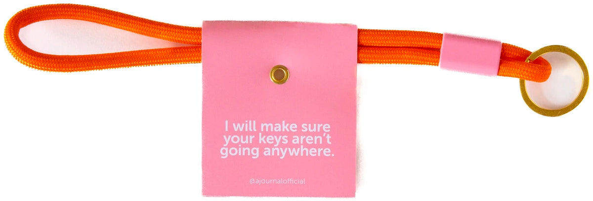 A-Journal Keycord-Short Red
