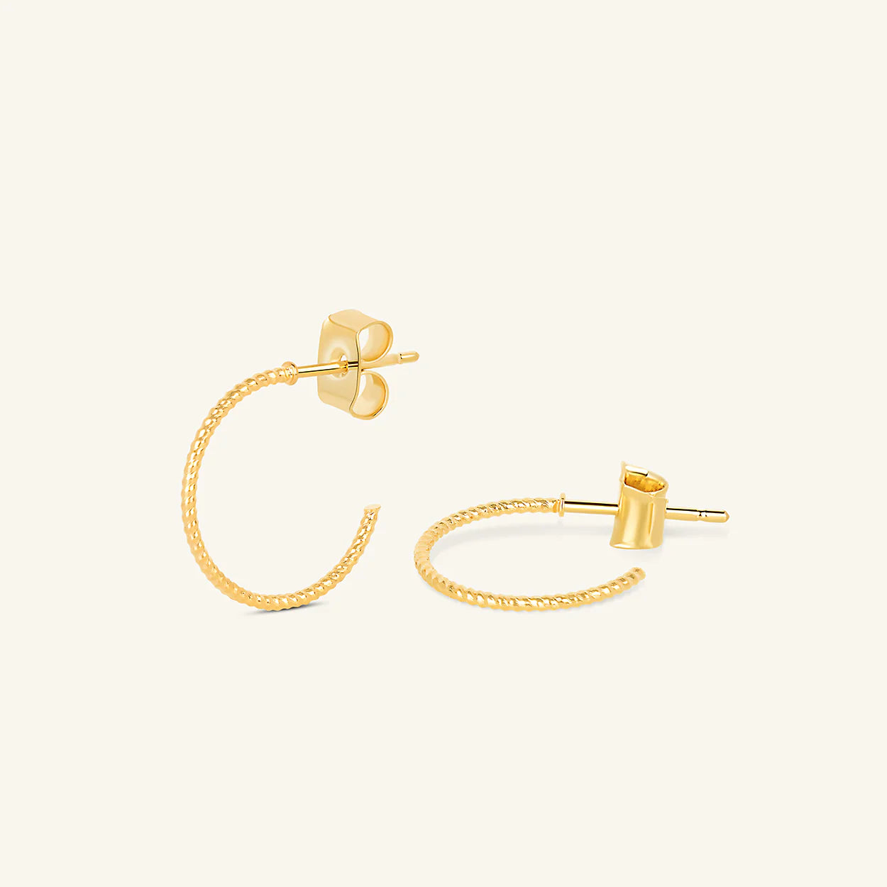 Ohrringe "Glitter Hoops Small"