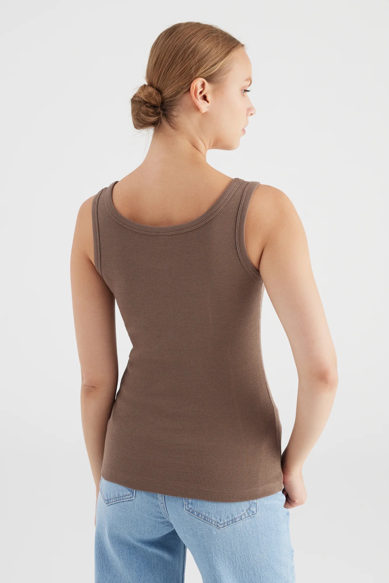 Tanktop „Olivia“ Taupe - Dein Lieblingsladen Concept