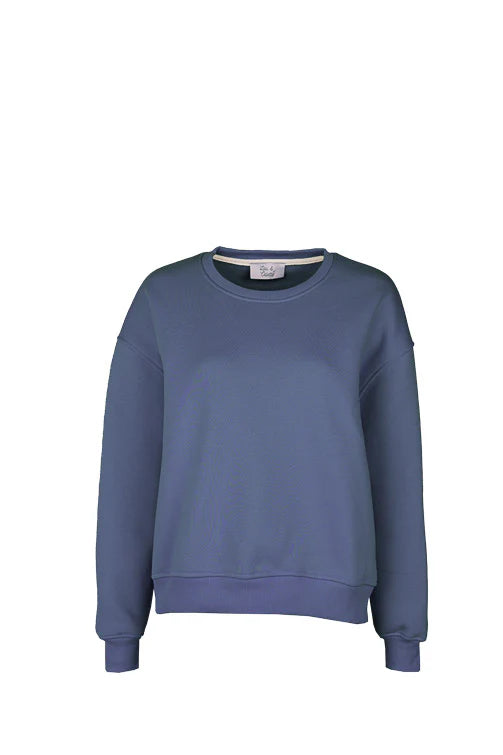 Easy Sweatshirt "Paulina" jeans blue