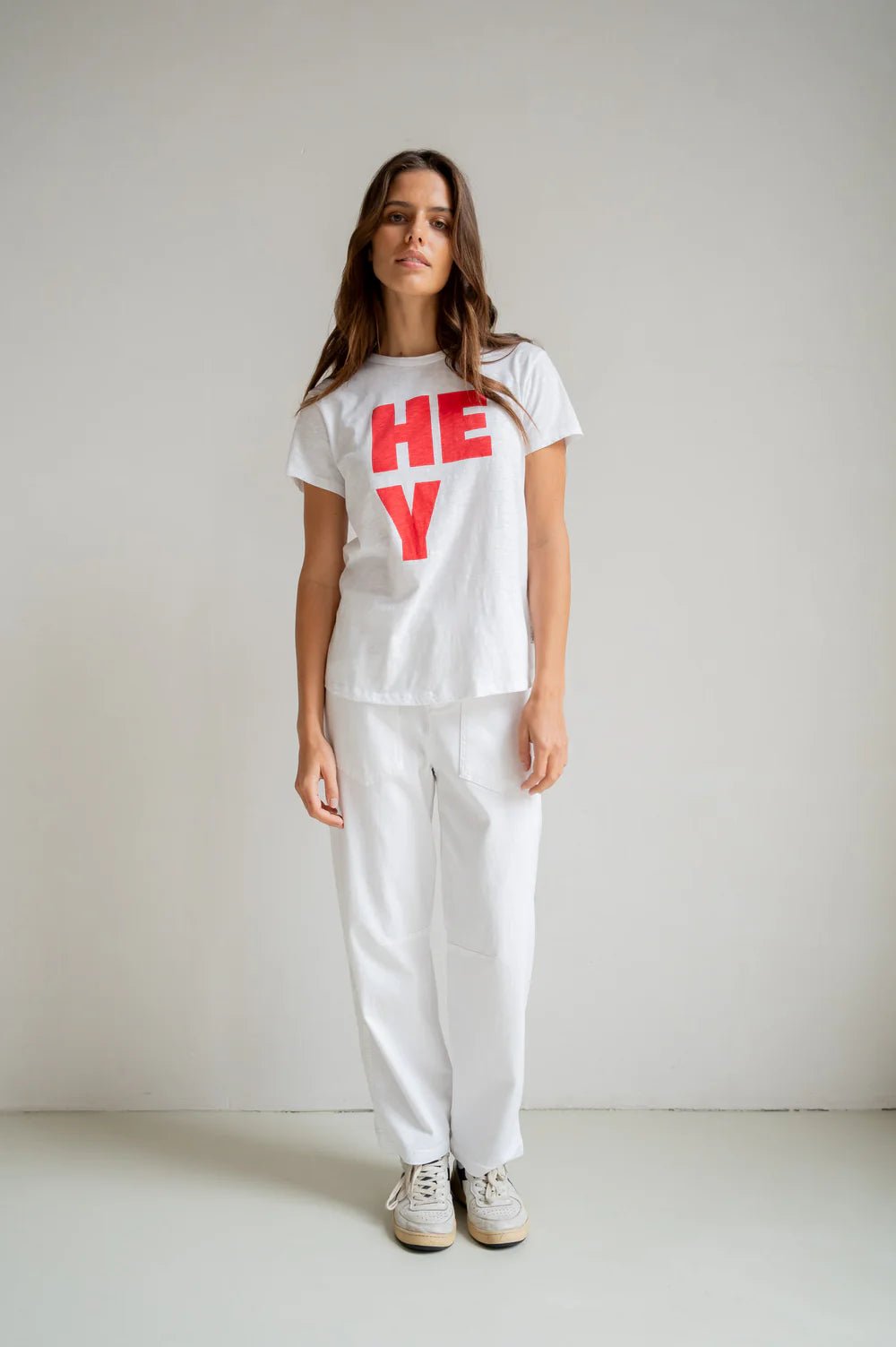 T-Shirt Print white/tomato - Dein Lieblingsladen Concept