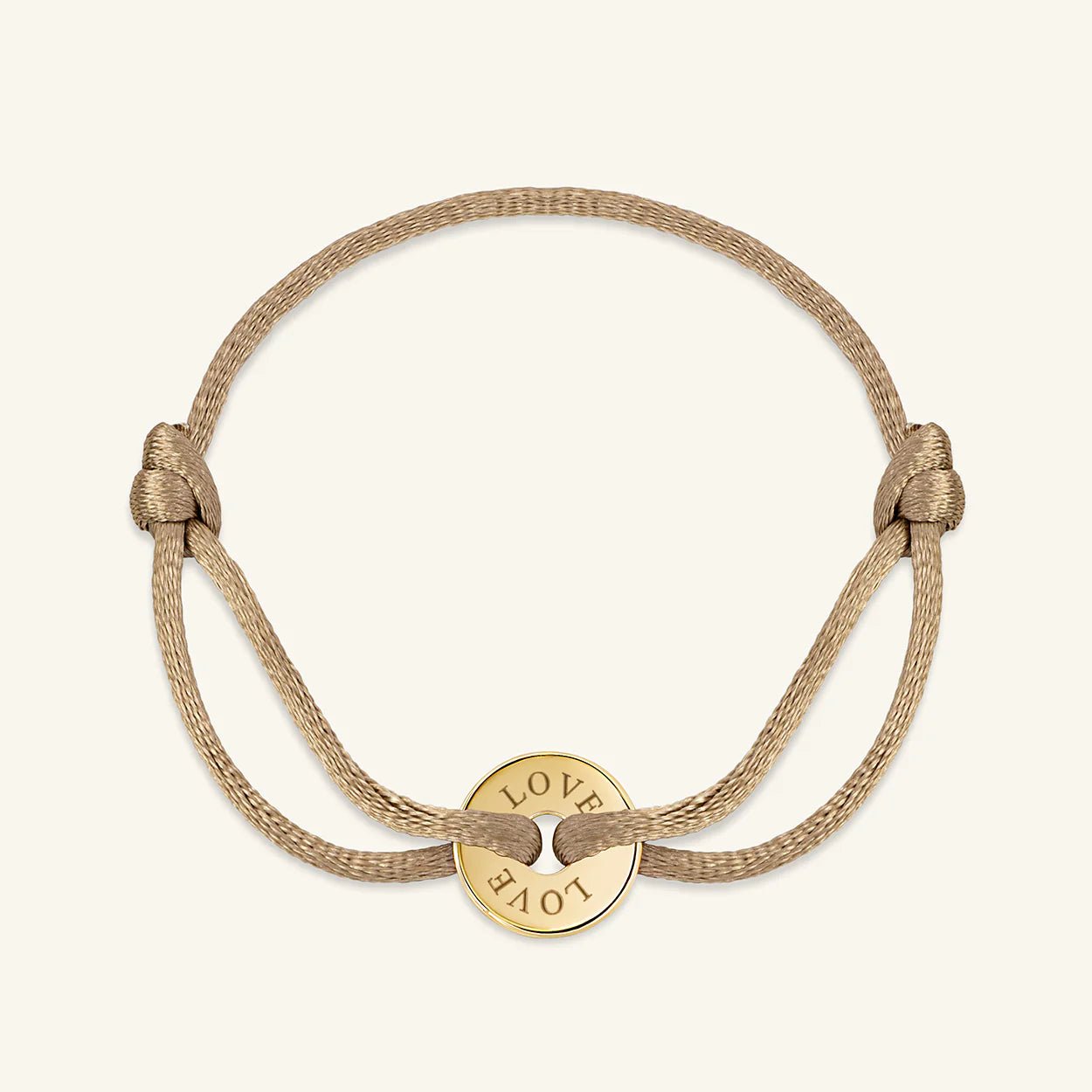 Armband "Love klein" - beige - Dein Lieblingsladen Concept