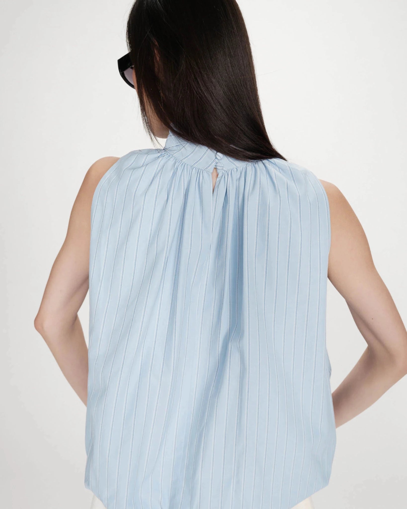 Balloon Top "Vanya" bleuet - Dein Lieblingsladen Concept