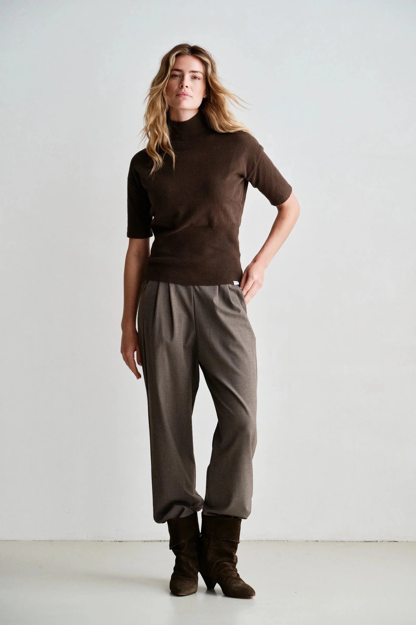 Trousers W26N1766 - check - Dein Lieblingsladen Concept