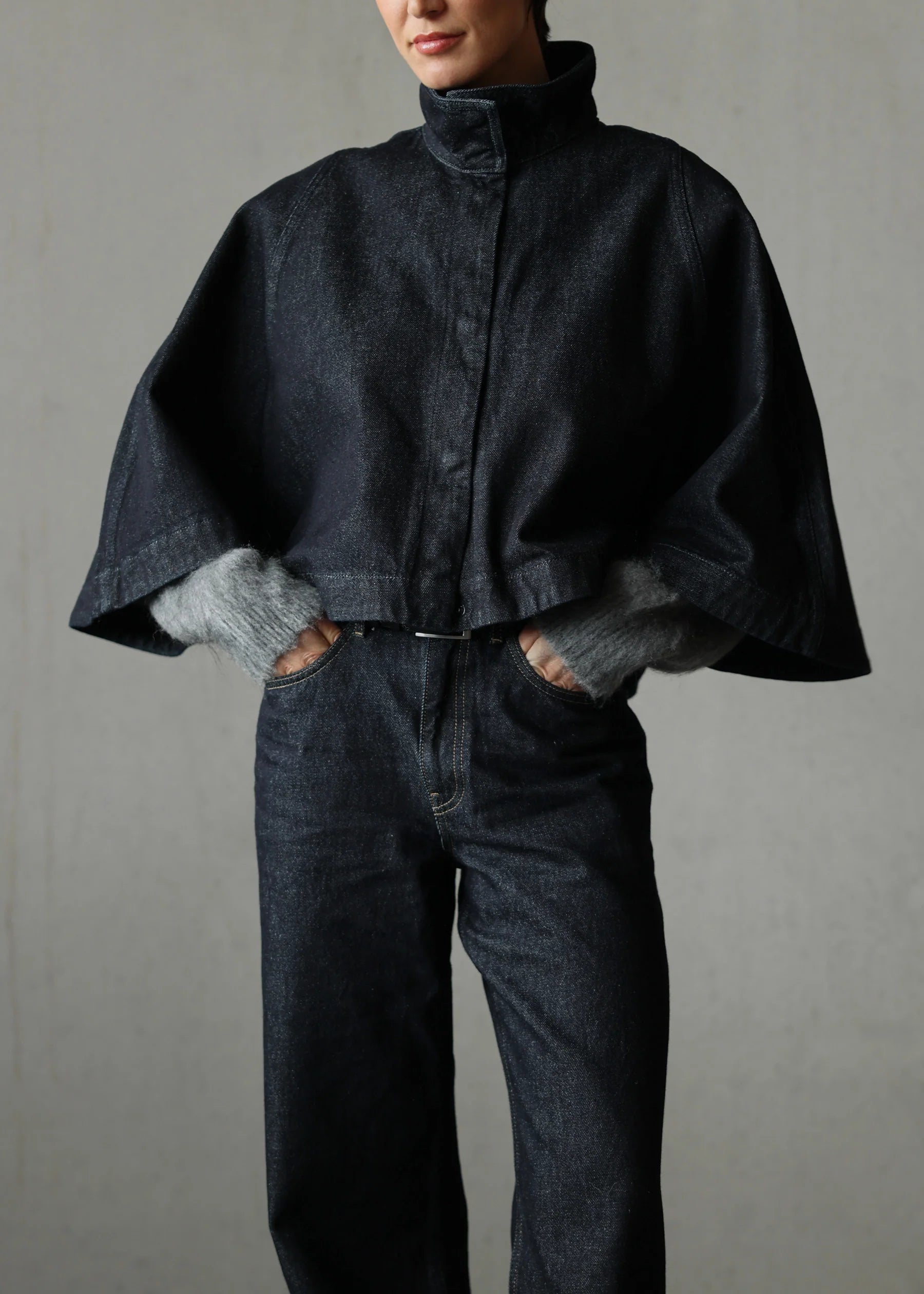 Jeansponcho "Sade´CL"
