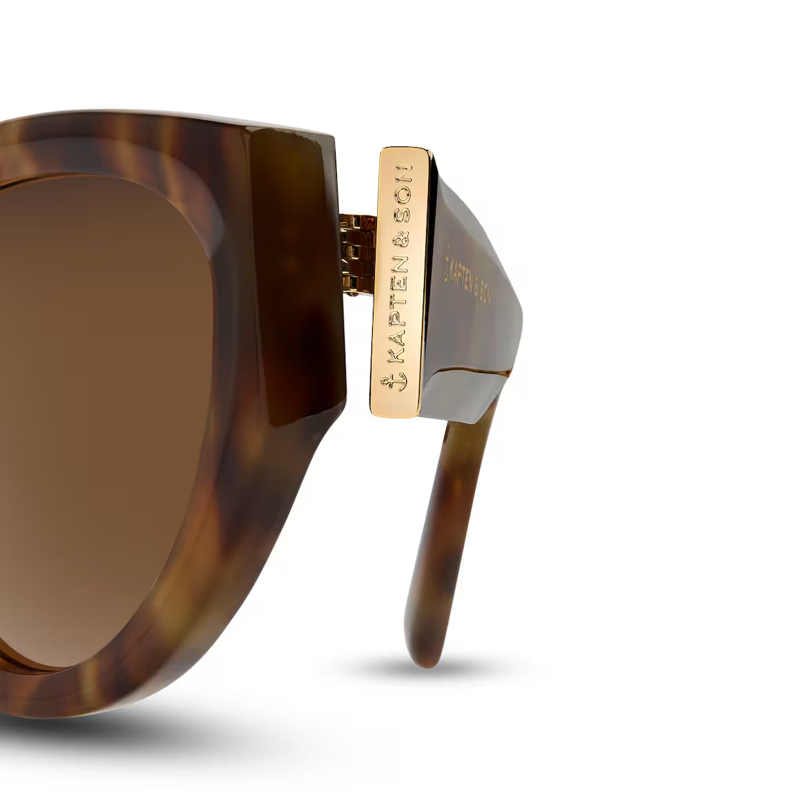 Sonnenbrille „Lyon Crystal Tortoise Brown“