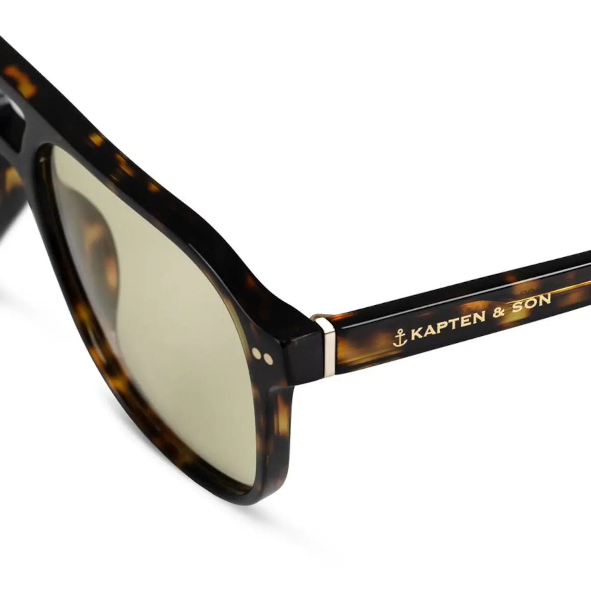 Sonnenbrille „Zurich Oversize dark Tortoise Green“ - Dein Lieblingsladen Concept