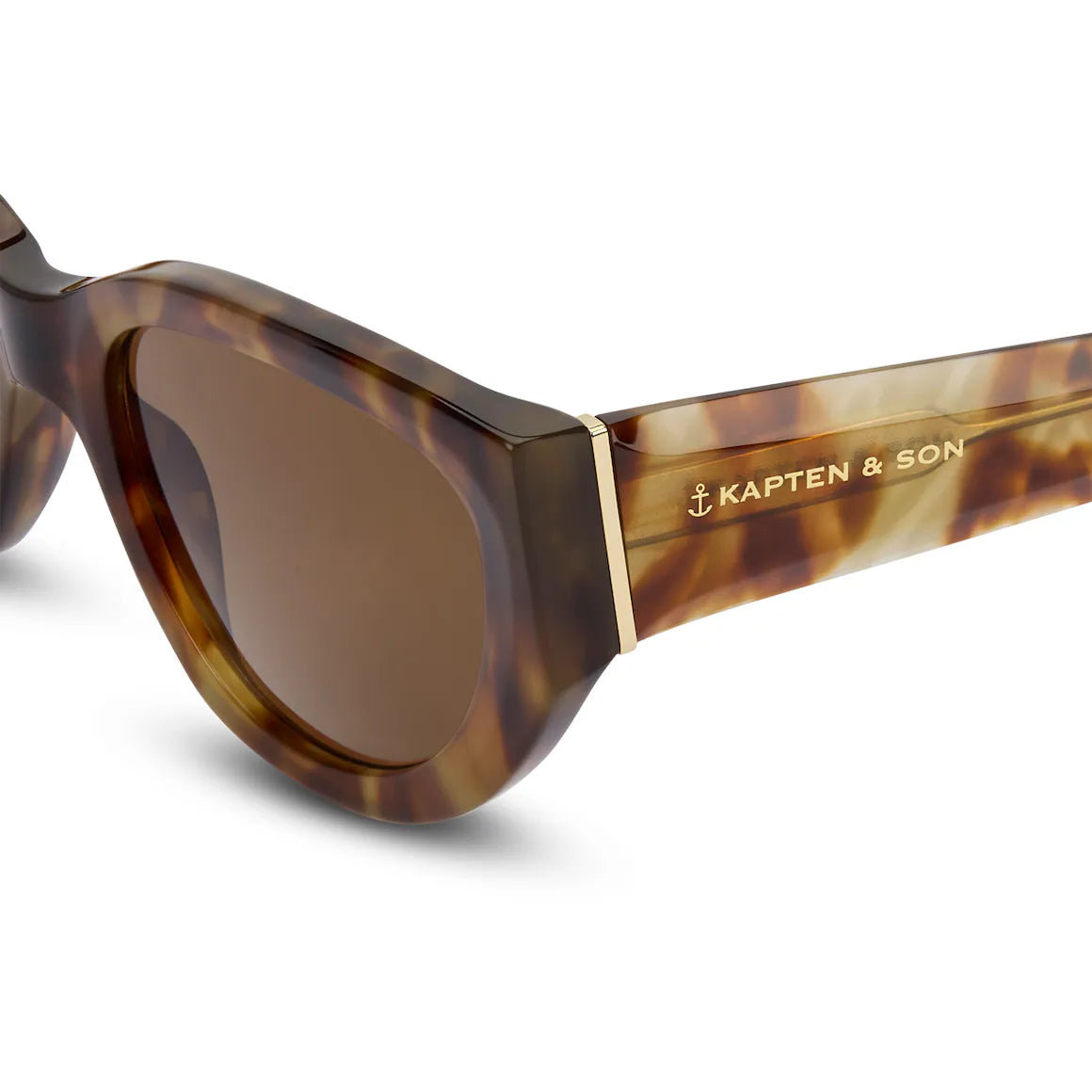 Sonnenbrille „Lyon Crystal Tortoise Brown“