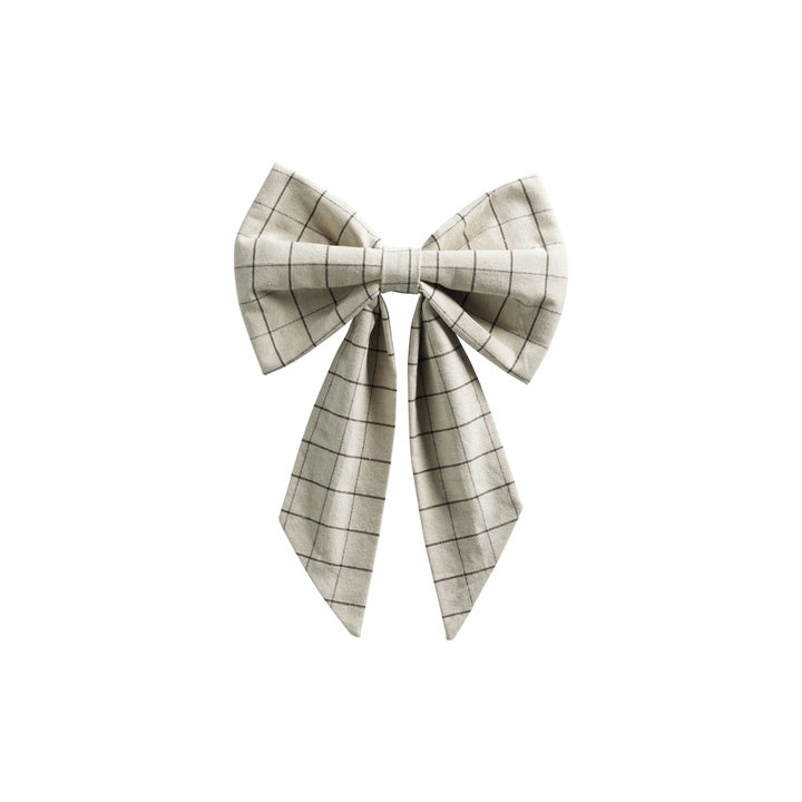 Christmas Bow "Check-L"