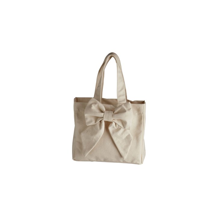 Geschenktasche "Bow-mini"-cream