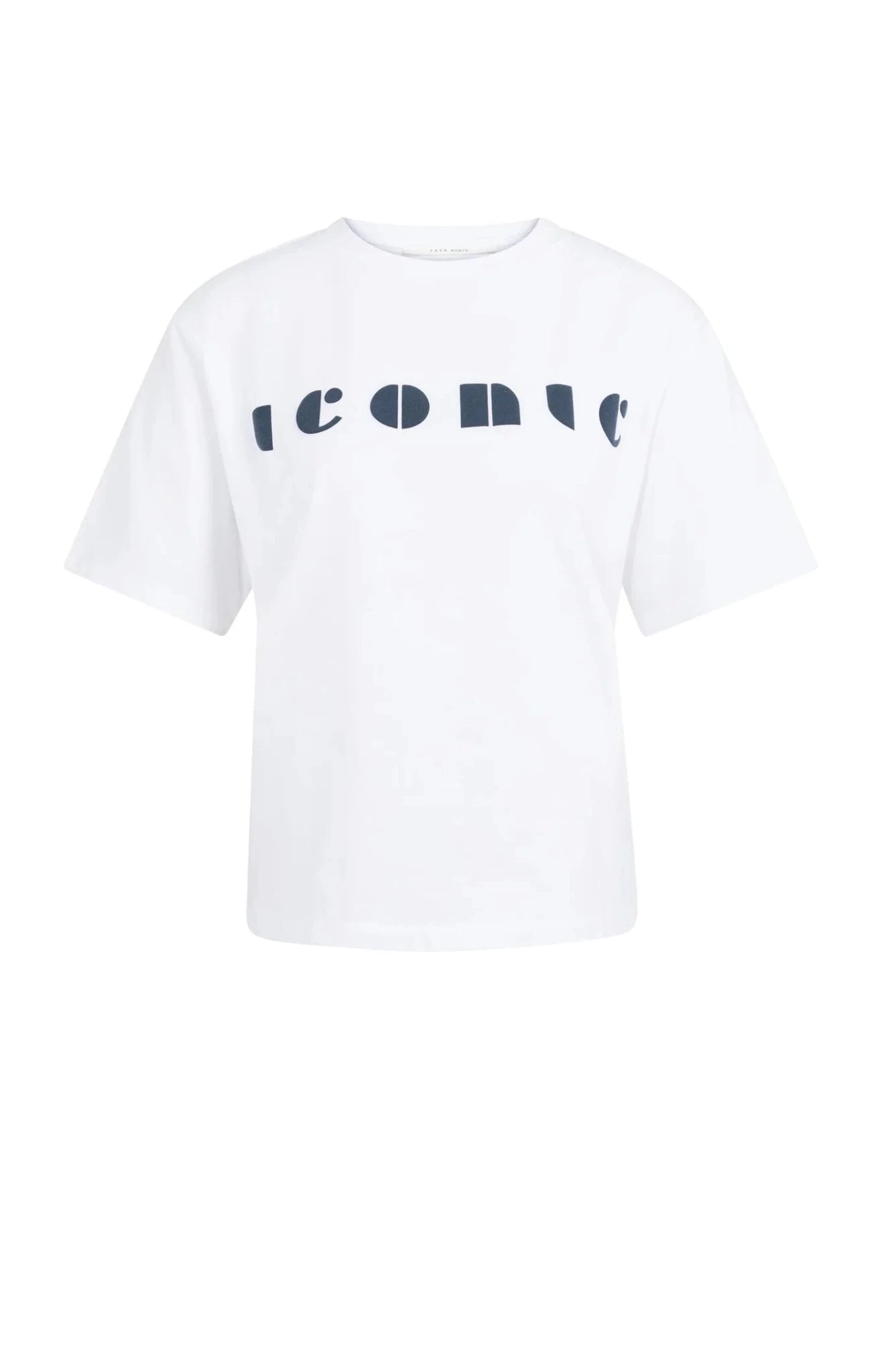 Boyfriend - T-Shirt mit kunstvoller Aufschrift - Dein Lieblingsladen Concept