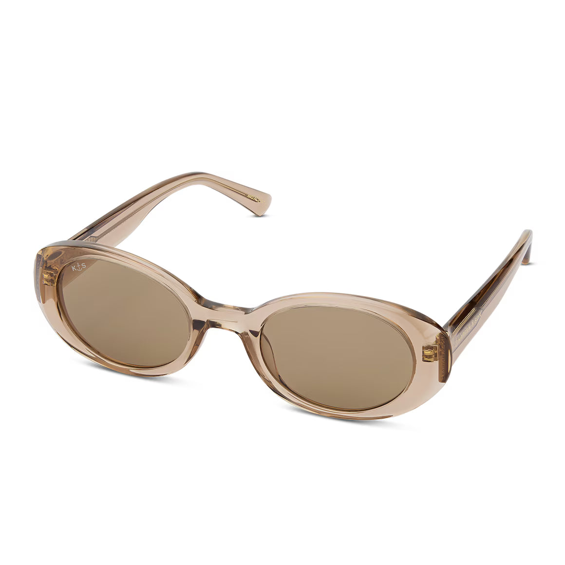 Sonnenbrille „Milan Tansparent Hazel Light Brown“