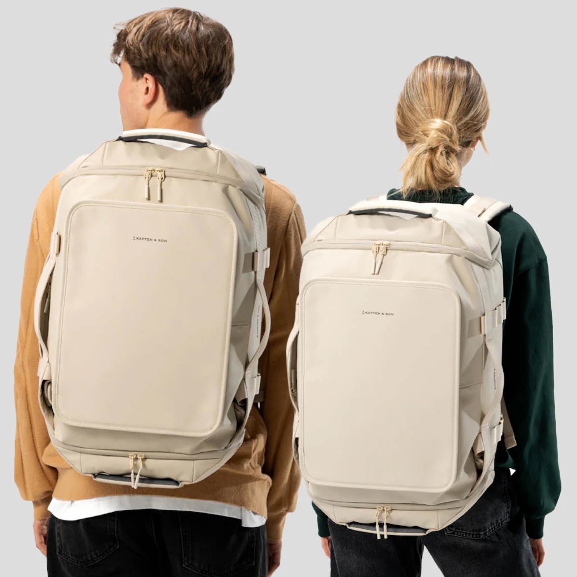 Rucksack „Lisbon Duffle“ Medium Sandstone - Dein Lieblingsladen Concept