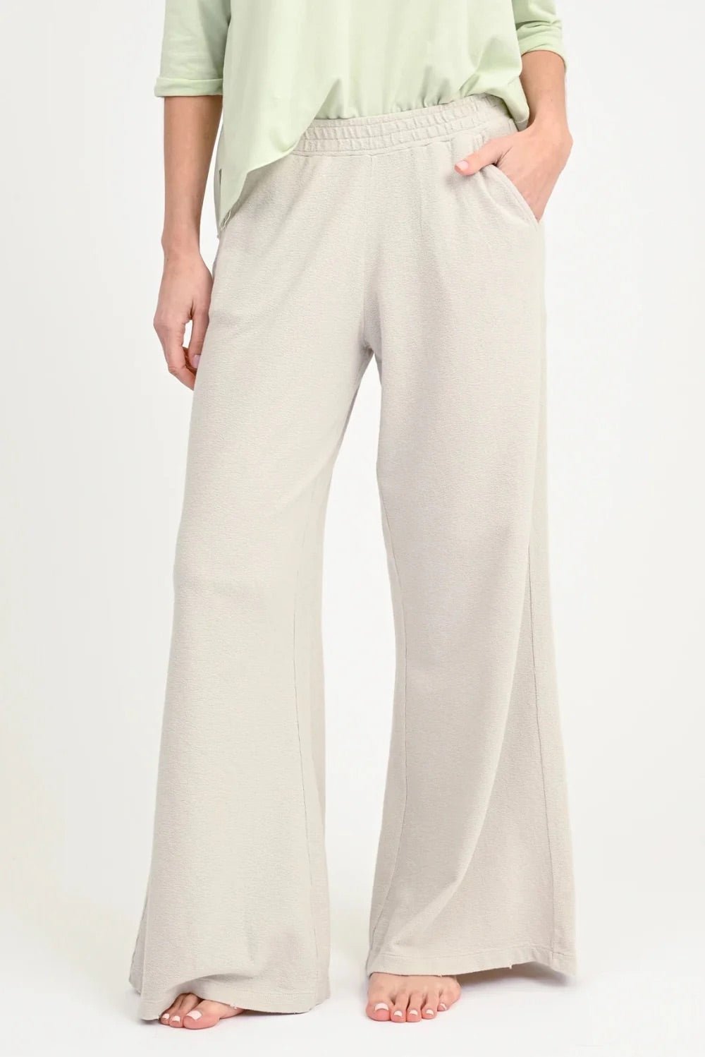 Hose "Lely" stone - Dein Lieblingsladen Concept