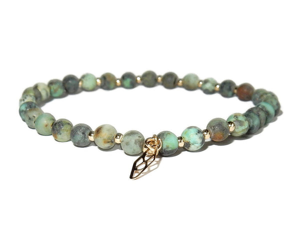 Flexarmband Gems African Turquoise